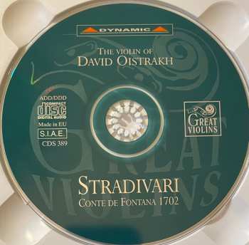 CD/Caja David Oistrach: The Violin Of. Stradivari Conte De Fontana 1702