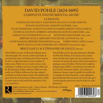 2CD Ensemble Clematis: Complete Sonatas & Ballet Music