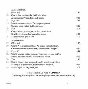 2CD Nicolas De Grigny: French Organ Music, Volume 5