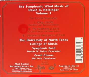 CD David Holsinger: The Symphonic Wind Music Of David R. Holsinger Volume 3