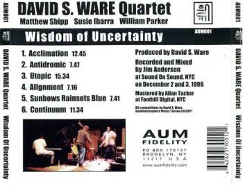 CD David S. Ware Quartet: Wisdom Of Uncertainty