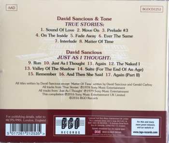 CD David Sancious: True Stories / Just As I Thought