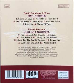 CD David Sancious: True Stories / Just As I Thought