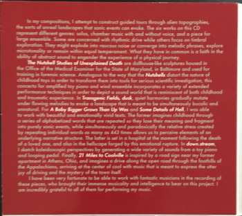 CD David Smooke: Nutshell Studies Of Unexplained Death