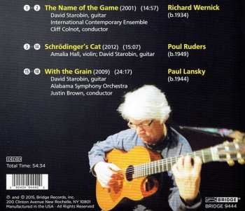 CD Paul Lansky: New Music With Guitar, Vol. 9
