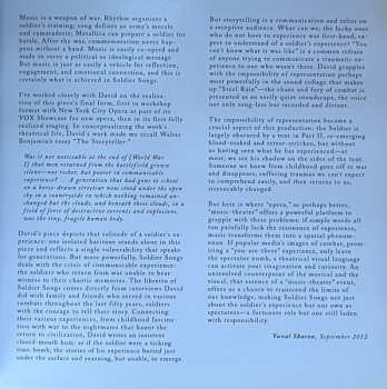 CD David T. Little: Soldier Songs