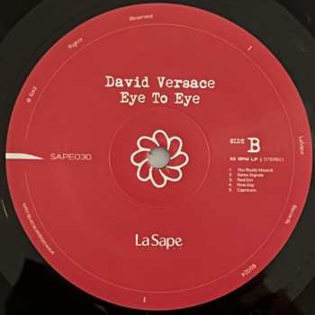 LP David Versace: Eye To Eye