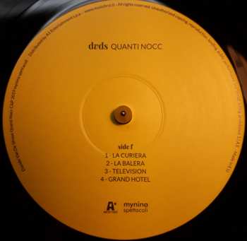 3LP Davide Van De Sfroos: Quanti Nocc