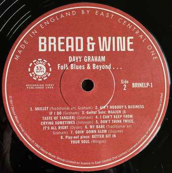 LP Davy Graham: Folk, Blues & Beyond...