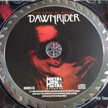 CD Dawnrider: Five Signs of Malice