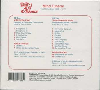 2CD Day Of Phoenix: Mind Funeral - The Recordings 1968 - 1972