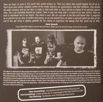 LP Dayglo Abortions: Hate Speech