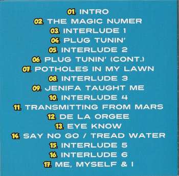 CD De La Soul: Live In Philadelphia 1989