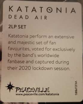 2LP Katatonia: Dead Air