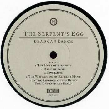 LP Dead Can Dance: The Serpent's Egg