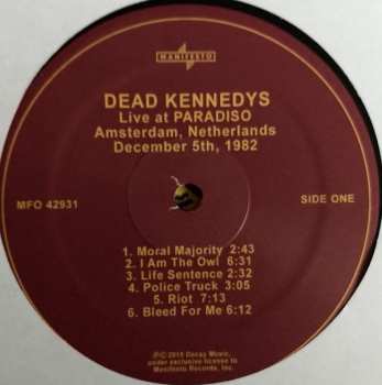 4LP/Caja Dead Kennedys: DK 40