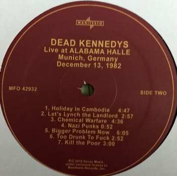 4LP/Caja Dead Kennedys: DK 40