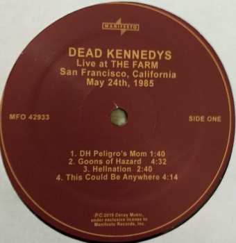 4LP/Caja Dead Kennedys: DK 40