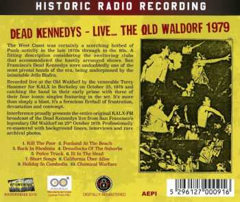 CD Dead Kennedys: Live... The Old Waldorf 1979