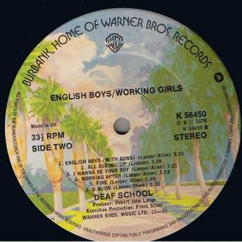 LP Deaf School: English Boys/Working Girls