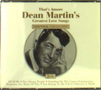 Album Dean Martin: That's Amore - Dean Martin's Greatest Love Songs