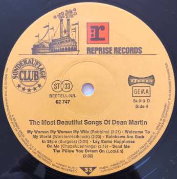 2LP Dean Martin: The Most Beautiful Songs Of...