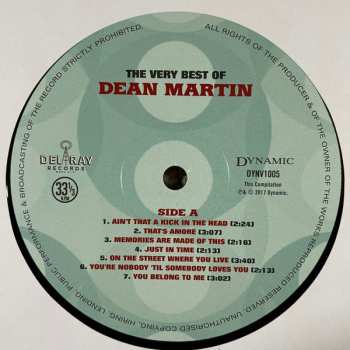 LP Dean Martin: The Very Best Of Dean Martin