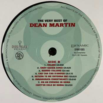 LP Dean Martin: The Very Best Of Dean Martin
