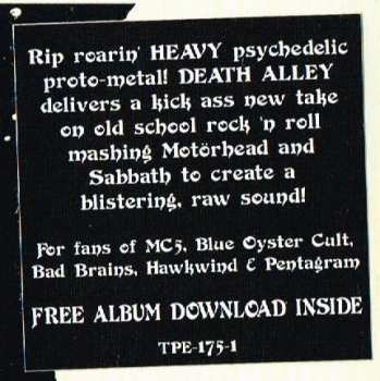 LP Death Alley: Black Magick Boogieland CLR