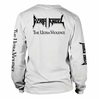 Mercancía Death Angel: Tričko S Dlouhým Rukávem The Ultra-violence (white) XL
