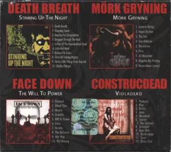 4CD/DVD/Caja Mörk Gryning: 4 CD Death-Thrash Box