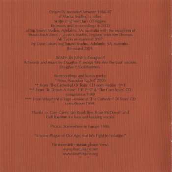 CD Death In June: Braun Buch Zwei