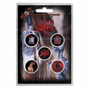 Merch Death: Juego de placas Albums 