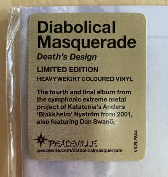 LP Diabolical Masquerade: Death's Design: Original Motion Picture Soundtrack LTD | CLR