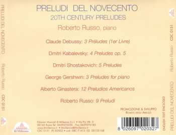 CD Claude Debussy: Preludi Del Novecento