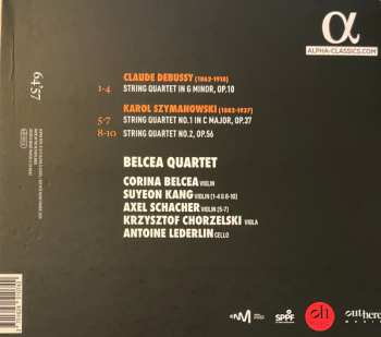 CD Claude Debussy: Quartets