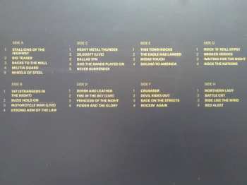 4LP Saxon: Decade Of The Eagle: The Anthology 1979-1988