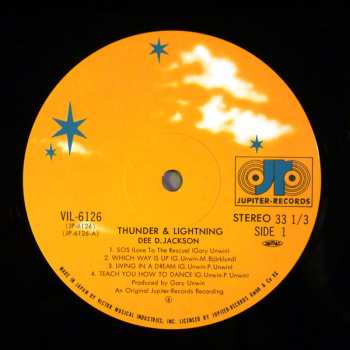 LP Dee D. Jackson: Thunder & Lightning