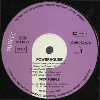 LP Deep Purple: Powerhouse