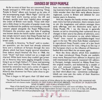 CD Deep Purple: Shades Of Deep Purple