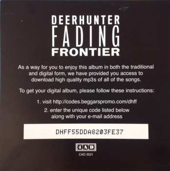 LP Deerhunter: Fading Frontier