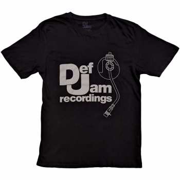 Mercancía Def Jam Recordings: Def Jam Recordings Unisex T-shirt: Logo & Stylus (medium) M