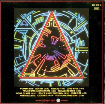 CD Def Leppard: Hysteria