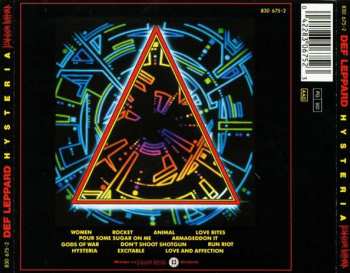 CD Def Leppard: Hysteria