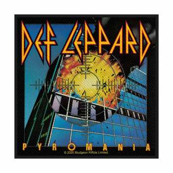 Merch Def Leppard: Aplicación Pyromania 