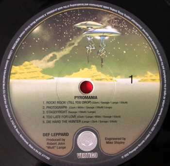 LP Def Leppard: Pyromania