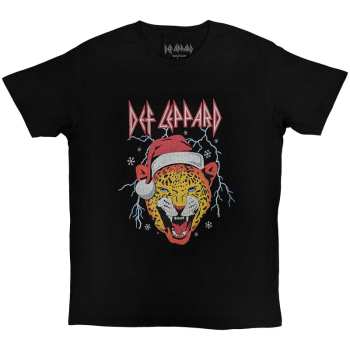 Merch Def Leppard: Camiseta Holiday Leppard