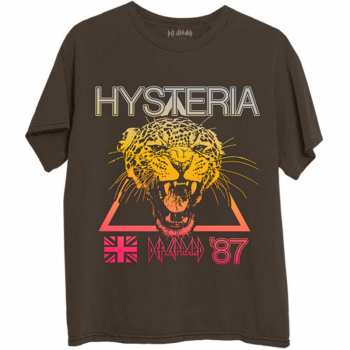 Merch Def Leppard: Camiseta Hysteria World Tour