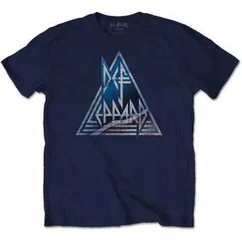 Camiseta Triangle Logo Def Leppard