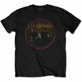 Merch Def Leppard: Camiseta Vintage Circle 